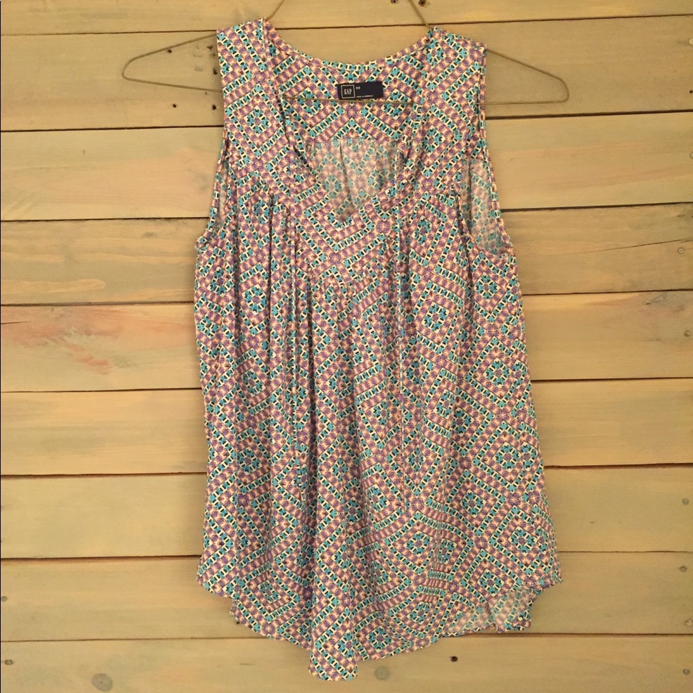 Geometric Boho Quirky Tank Women’s XS
